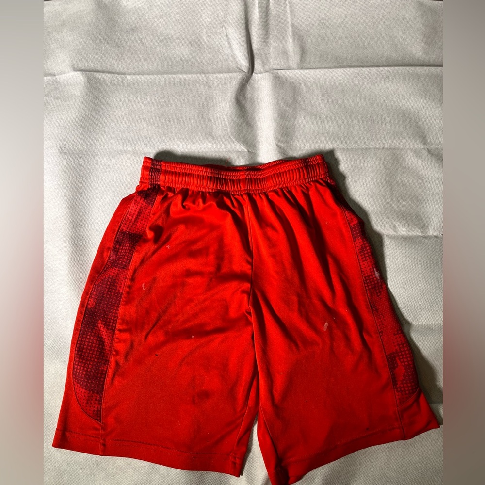 Men's Red Athletic Shorts